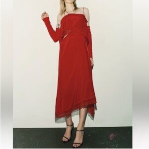 Zara Lace Slip Dress Limited Edition